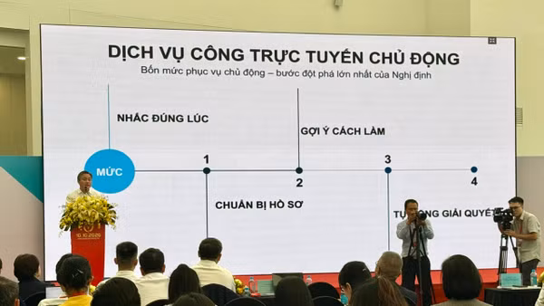 Một trong nhiều điểm mới của Nghị định số 224/2026/NĐ-CP có hiệu lực từ ngày 1/7/2026, quy định chi tiết một số điều và biện pháp thi hành Luật Chuyển đổi số. (Ảnh: TRÀ MY)