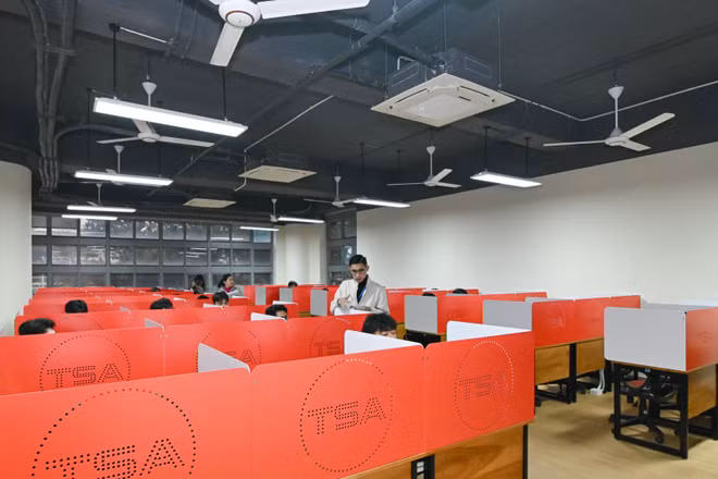 Một phòng thi TSA đợt 1 năm 2026 (Ảnh: HUST)