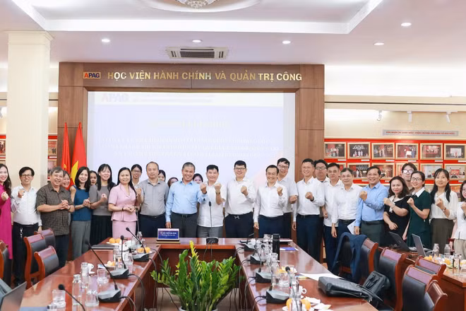 Tọa đàm khoa học “Cơ sở lý luận, chính trị - pháp lý và kinh nghiệm quốc tế về thành lập trung tâm thực tế giả định trong quản trị và chính sách công tại cơ sở giáo dục đại học”