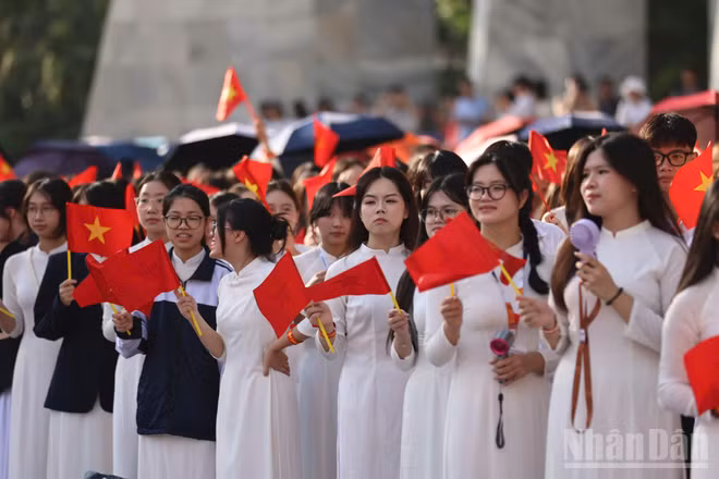 Học sinh Trung học phổ thông. (Ảnh: ĐẠI THẮNG)'