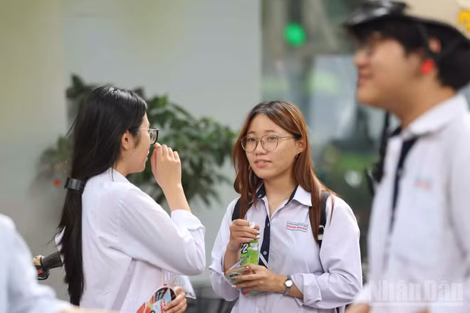 Thí sinh tại kỳ thi tốt nghiệp THPT năm 2026 (Ảnh: ĐẠI THẮNG)