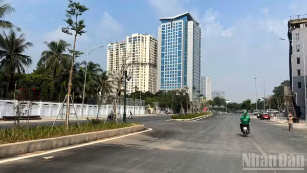 Hà Nội vừa thông báo điều chỉnh tổ chức giao thông giảm ùn tắc giao thông sau khi tuyến Vành đai 1. (Ảnh TRÍ DŨNG)