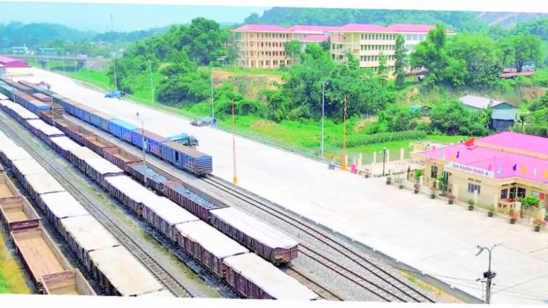Ga Xuân Giao A đặt mục tiêu vận chuyển 1,4 triệu tấn hàng hóa trong năm 2025.