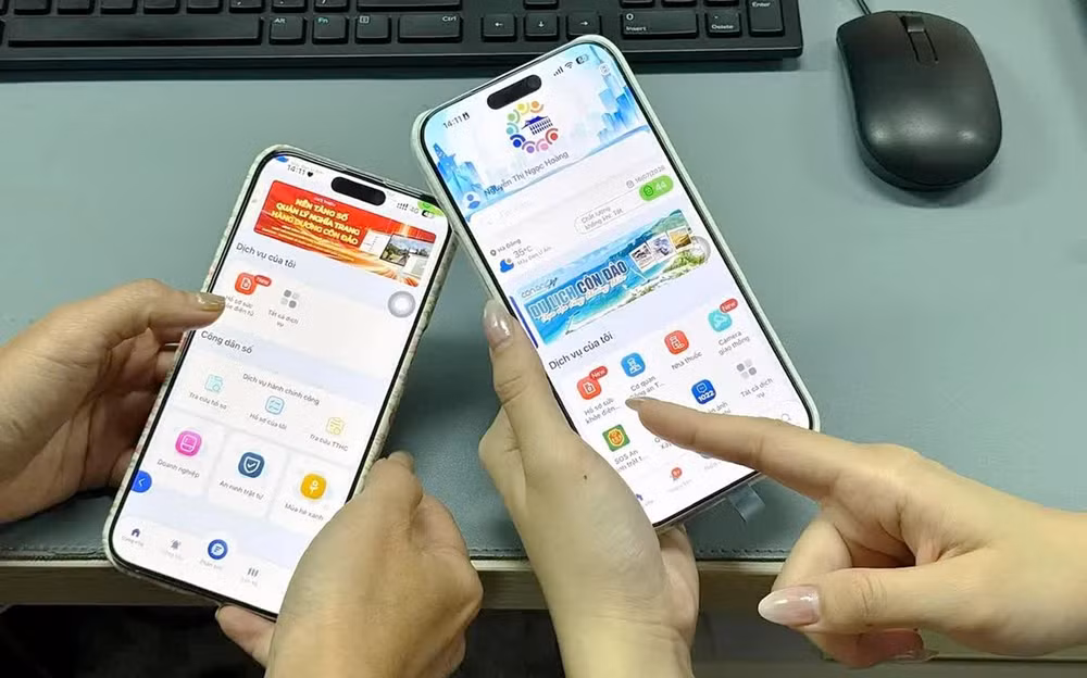 Người dân có thể theo dõi sức khỏe thường xuyên trên ứng dụng Công dân số.