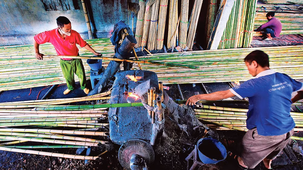 Làng nghề tre trúc Xuân Lai