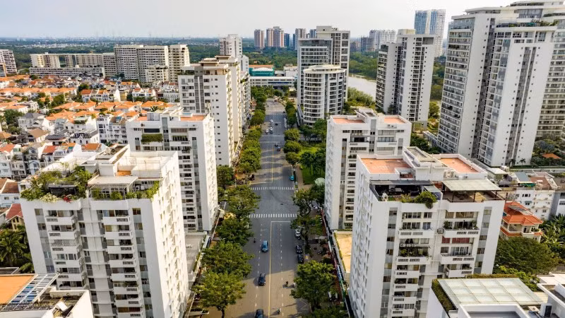 Khu nhà ở xã hội tại Thành phố Hồ Chí Minh.