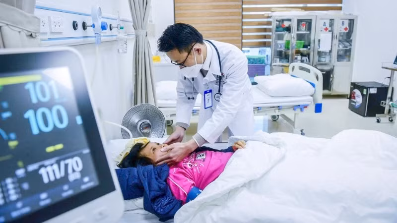 Đề án đặt mục tiêu từng bước mở rộng quyền lợi và nâng cao chất lượng, hiệu quả chăm sóc sức khỏe nhân dân. (Ảnh: ĐẠT THÀNH)