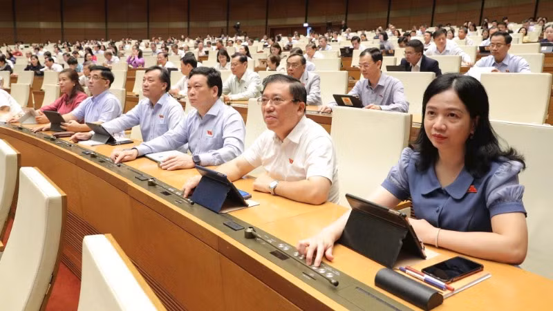 Quốc hội biểu quyết thông qua Luật sửa đổi, bổ sung một số điều của Luật Giáo dục.