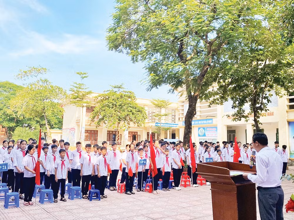 Trường trung học cơ sở Phú Mãn gặp khó khăn ngay từ khâu… tuyển sinh.