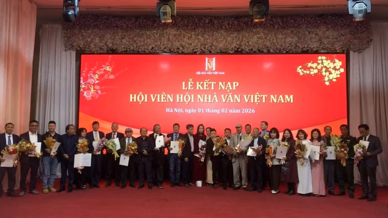 Tân hội viên Hội Nhà văn kỳ vọng những chính sách mới trong phát triển văn học. (Ảnh HẢI MIÊN)