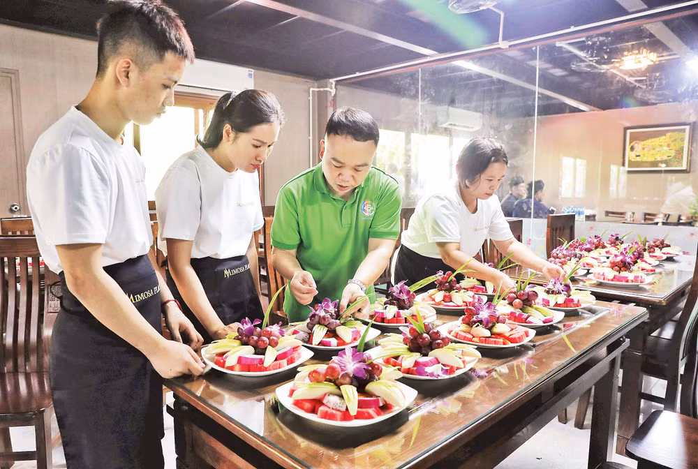 Đào tạo nghề dịch vụ du lịch được các cơ sở giáo dục nghề nghiệp tại Đắk Lắk chú trọng.