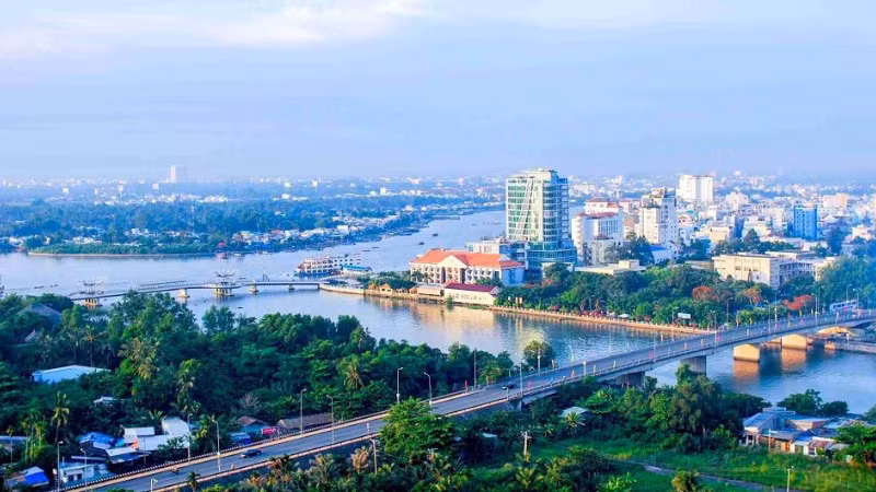 Thành phố Cần Thơ được quy hoạch phát triển đô thị xanh.
