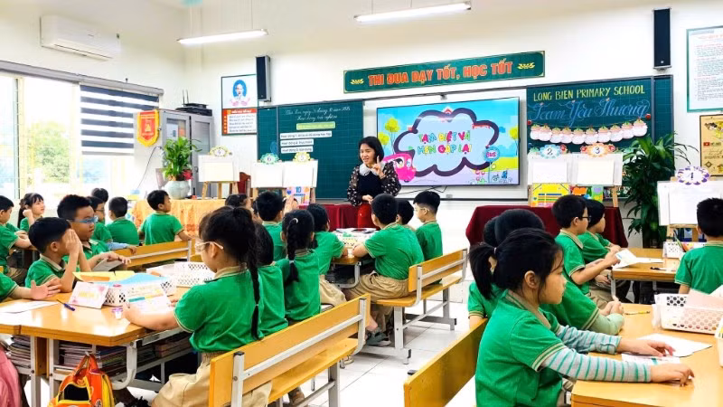 Những giờ học phong phú, sinh động với các hoạt động đa dạng giúp học sinh chủ động hơn khi tiếp nhận kiến thức.