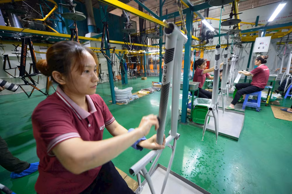 Ca sản xuất tại Công ty cổ phần Thống Nhất Hà Nội.