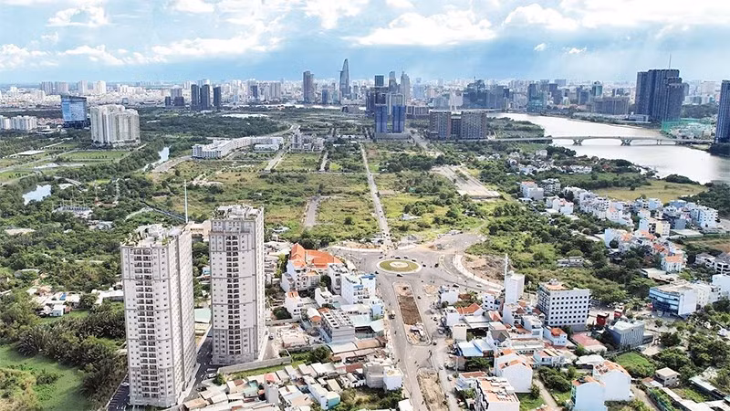 Khu vực đô thị phía đông Thành phố Hồ Chí Minh.