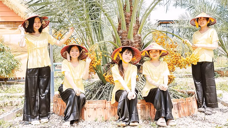 Tham quan Vườn sinh thái Chala Farm tại phường Hồng Ngự 2, tỉnh Đồng Tháp.
