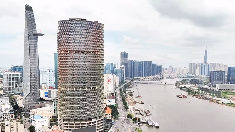 Thành phố Hồ Chí Minh thu hút gần 30 tập đoàn tài chính quốc tế đăng ký tham gia Trung tâm Tài chính quốc tế ngay từ giai đoạn đầu vận hành. (Ảnh THẾ ANH)