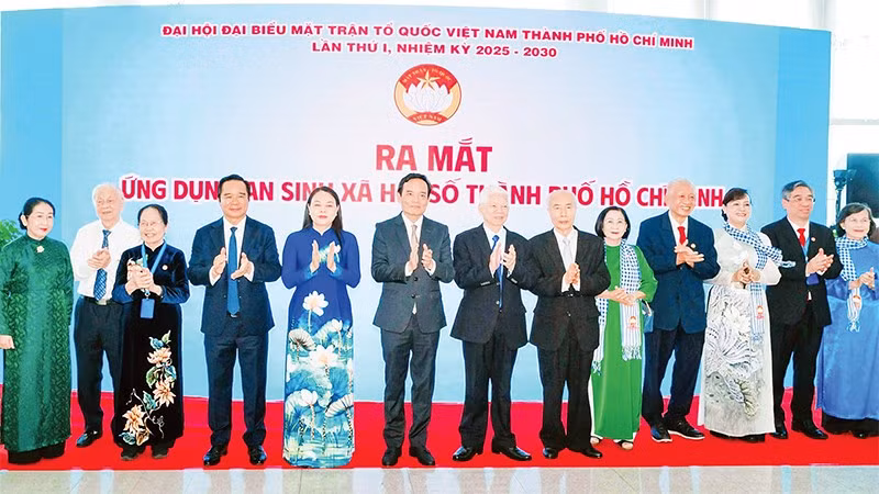 Thành phố Hồ Chí Minh ra mắt Ứng dụng An sinh xã hội số.
