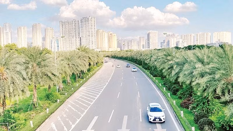 Đại lộ Thăng Long, Thành phố Hà Nội.