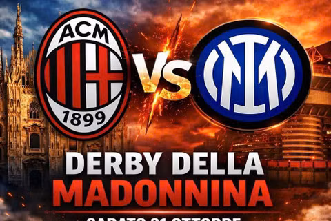AC Milan chạm trán Inter Milan trong trận derby thành Milan. (Ảnh: Una Voce in Più a Sesto)