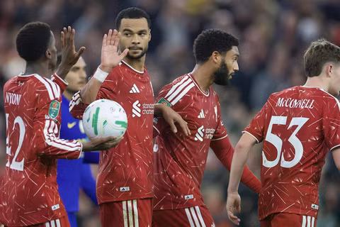 Liverpool tiến vào vòng 8 đội mạnh nhất Cúp Liên đoàn Anh. (Ảnh: Liverpool FC)