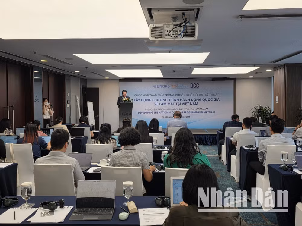 Cuộc Họp tham vấn trong khuôn khổ Hỗ trợ kỹ thuật “Xây dựng Chương trình hành động quốc gia về làm mát tại Việt Nam”.