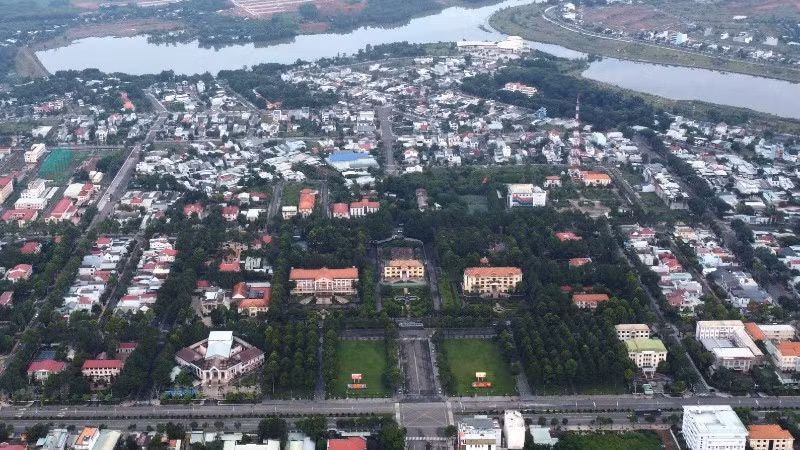 Khu vực Trung tâm hành chính tỉnh Bình Phước (cũ) sẽ được bố trí làm Khu trung tâm hành chính phường Bình Phước mới theo mô hình lưỡng dụng.