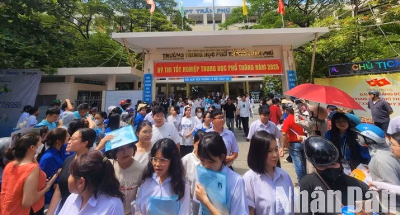 Đà Nẵng dự kiến công bố điểm thi tốt nghiệp Trung học phổ thông năm 2025 vào ngày 16/7. (Ảnh: ANH ĐÀO)