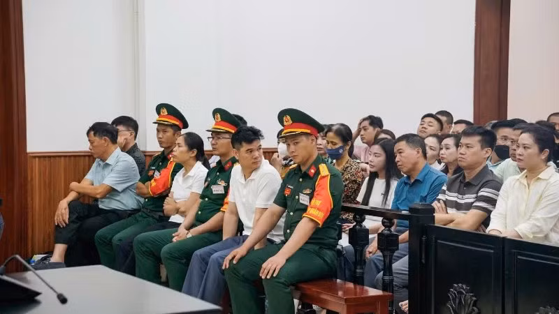 Bị cáo tại phiên phúc thẩm sáng 29/6.