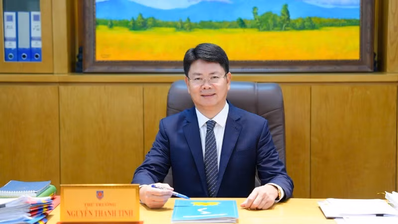 Thứ trưởng Tư pháp Nguyễn Thanh Tịnh.