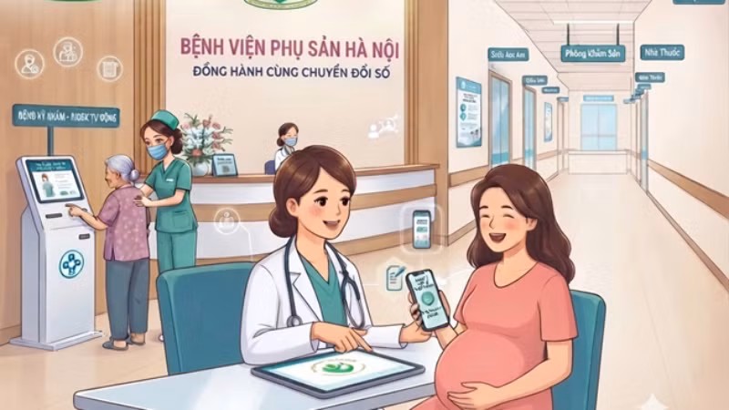 (Ảnh: Bệnh viện Phụ sản Hà Nội)