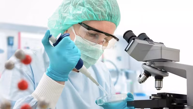 Đại học Y khoa Quốc gia Moskva mang tên Sechenov đã phát triển một loại thuốc điều trị viêm gan B dựa trên công nghệ chỉnh sửa gen. (Ảnh: RIA Novosti)