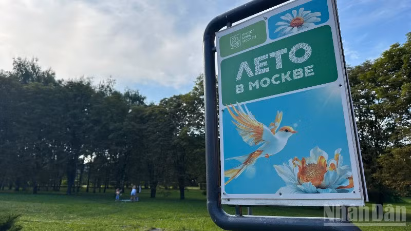 Dự án "Mùa hè ở Moskva" mang lại những sân chơi bổ ích cho người dân Moskva.