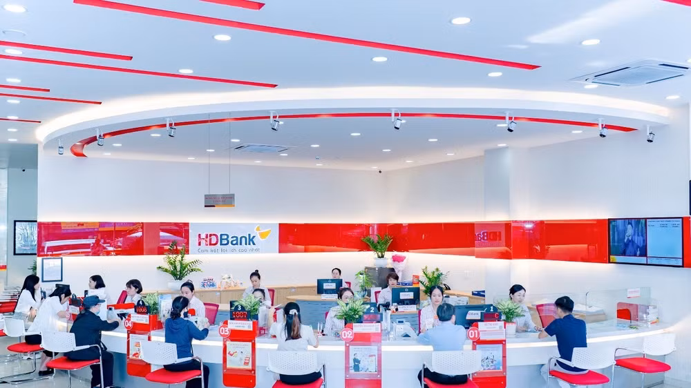 Phòng giao dịch HDBank. (Ảnh: HDBank)