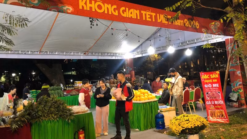 Chương trình đem đến nhiều không gian trải nghiệm văn hóa truyền thống Tết.