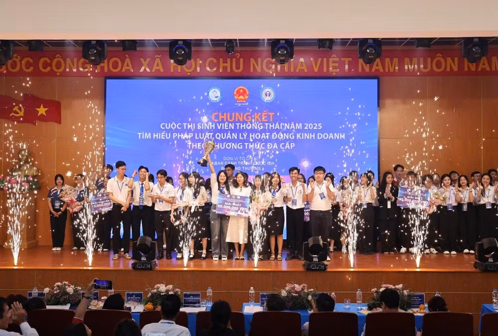 Tiếp nối thành công của hai mùa thi 2024 và 2025, Ủy ban Cạnh tranh quốc gia (Bộ Công thương) phối hợp Công ty TNHH MTV Herbalife Việt Nam tổ chức Cuộc thi “Sinh viên thông thái 2026”. (Ảnh: Ủy ban Cạnh tranh quốc gia)