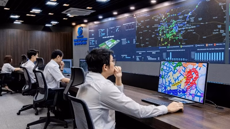 Trung tâm vận hành hệ thống cấp nước Thành phố Hồ Chí Minh (SWOC). 