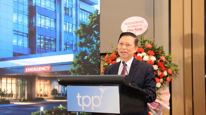 Phó Giáo sư, Tiến sĩ Trần Quý Tường, Chủ tịch Hội Tin học Y tế Việt Nam.