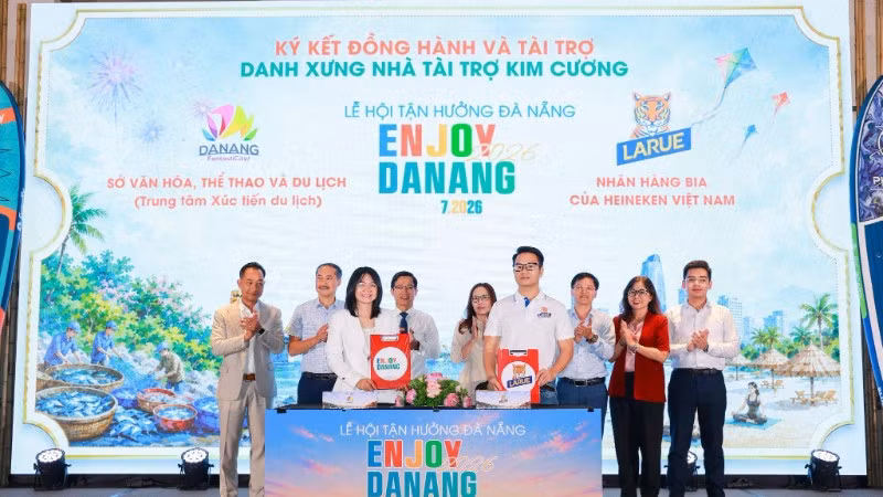 Heineken Việt Nam, Bia Larue là nhà đồng hành chiến lược của Lễ hội Tận hưởng Đà Nẵng 2026.