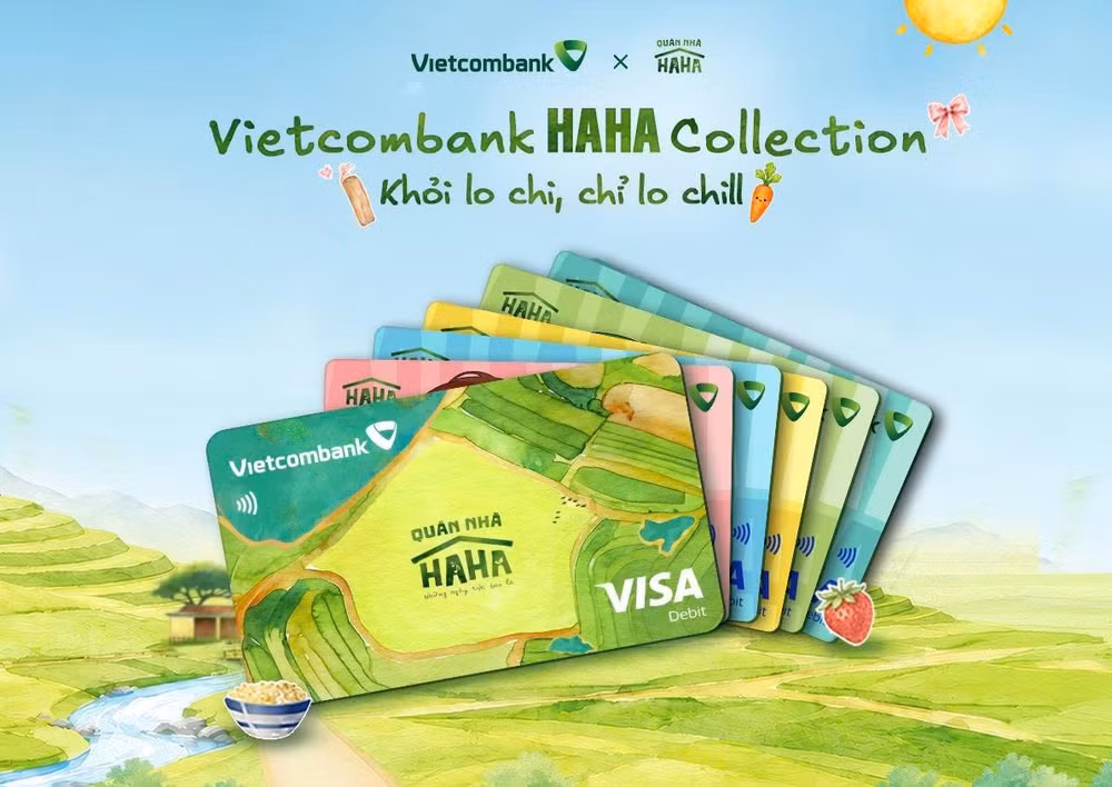 Vietcombank Haha Collection chính thức ra mắt, mở khóa hàng loạt cơ hội trải nghiệm độc quyền cùng Quán Nhà Haha.