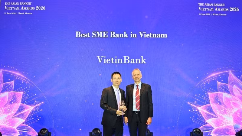 VietinBank là Ngân hàng SME tốt nhất Việt Nam 6 năm liên tiếp. 