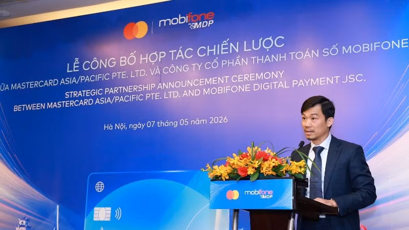 Ông Phan Thanh Sơn, Tổng Giám đốc MDP, phát biểu tại sự kiện.