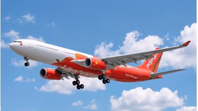 Tàu bay Vietjet. (Nguồn: Vietjet)