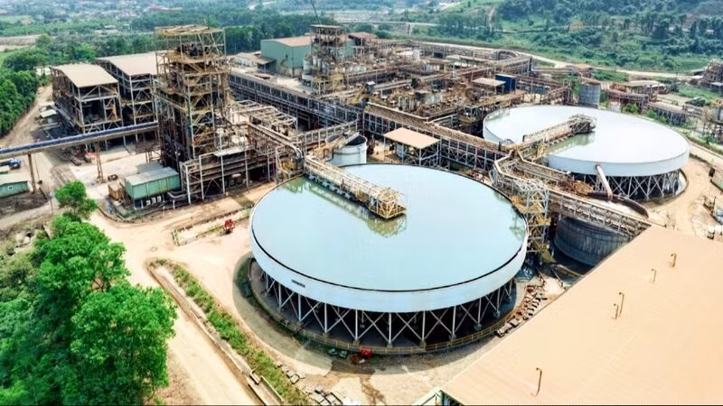 Toàn cảnh quy mô vận hành hiện đại tại nhà máy Núi Pháo.