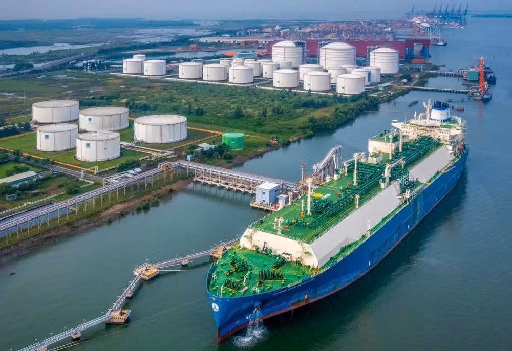 Kho cảng LNG Thị Vải của Tổng công ty Khí Việt Nam (PVGAS - đơn vị thành viên của Petrovietnam).
