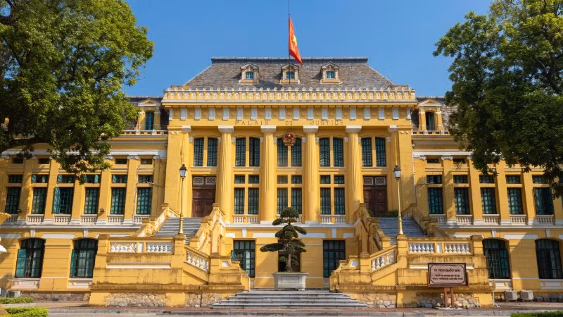 Trụ sở Tòa án nhân dân tối cao.