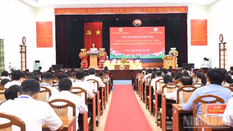 Toàn cảnh hội thảo. (Ảnh: ANH ĐÀO)