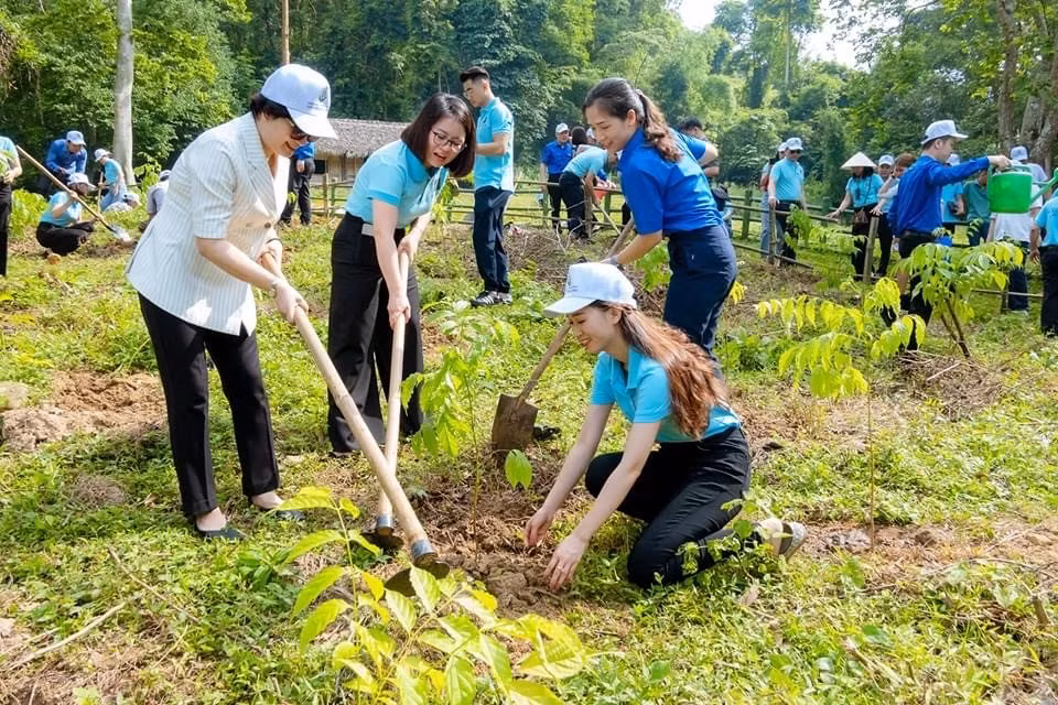 Nhiều chiến dịch xanh của Agribank được tiến hành đã mang lại ý nghĩa tích cực cho môi trường.