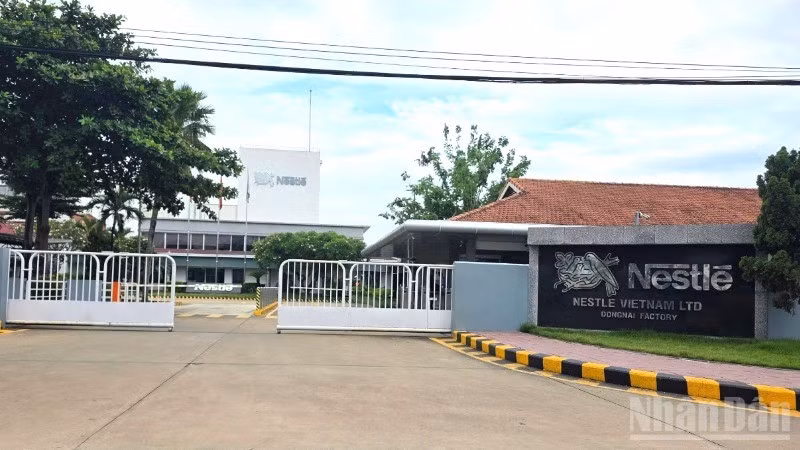 Công ty trách nhiệm hữu hạn Nestlé Việt Nam, khu công nghiệp Biên Hòa 2, tỉnh Đồng Nai.