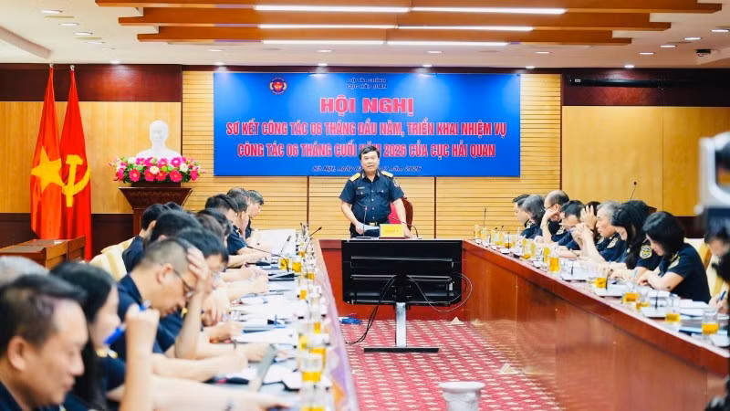 Cục trưởng Hải quan Nguyễn Văn Thọ chủ trì hội nghị